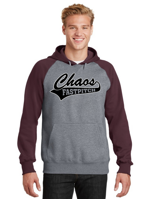 Reglan Colorblock Pullover Hooded Sweatshirt