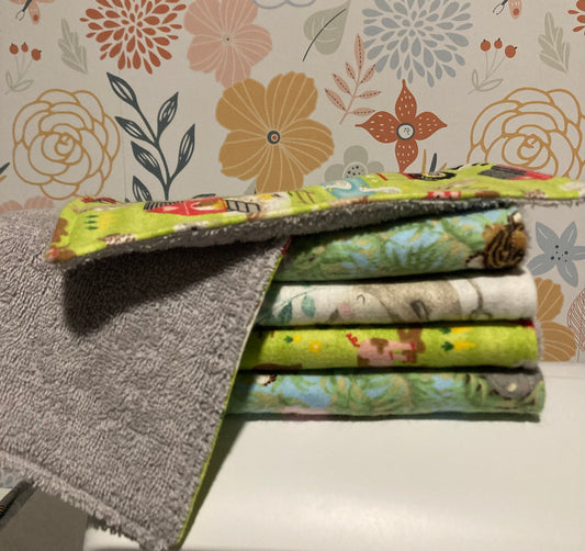 Set of 6 custom burp cloths *Listing not for shown set*