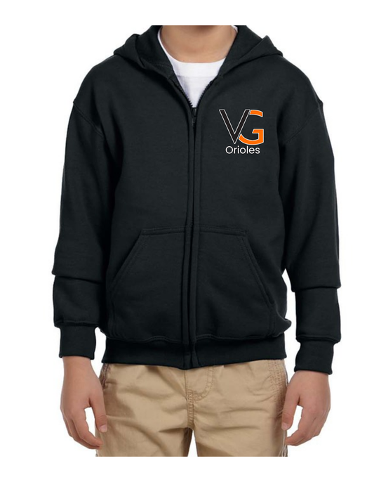Valley Grove Cotton Full Zip Hoodie