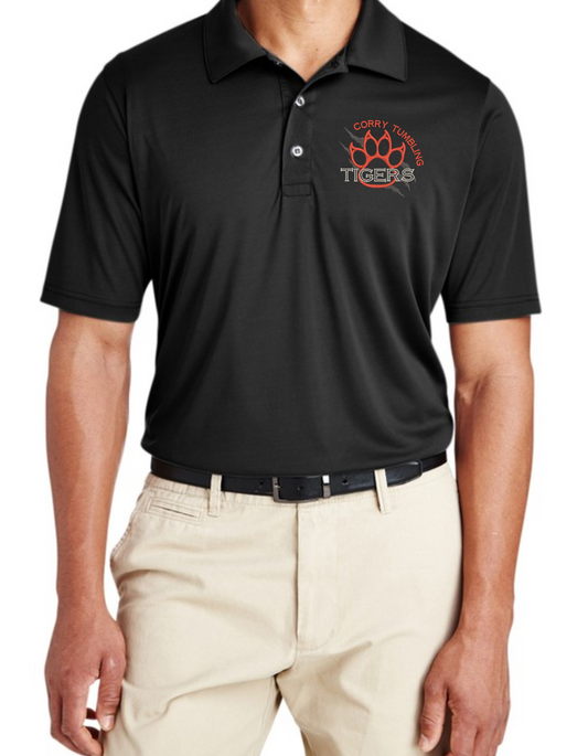 Tumbling Tigers Polo - Embroidered design