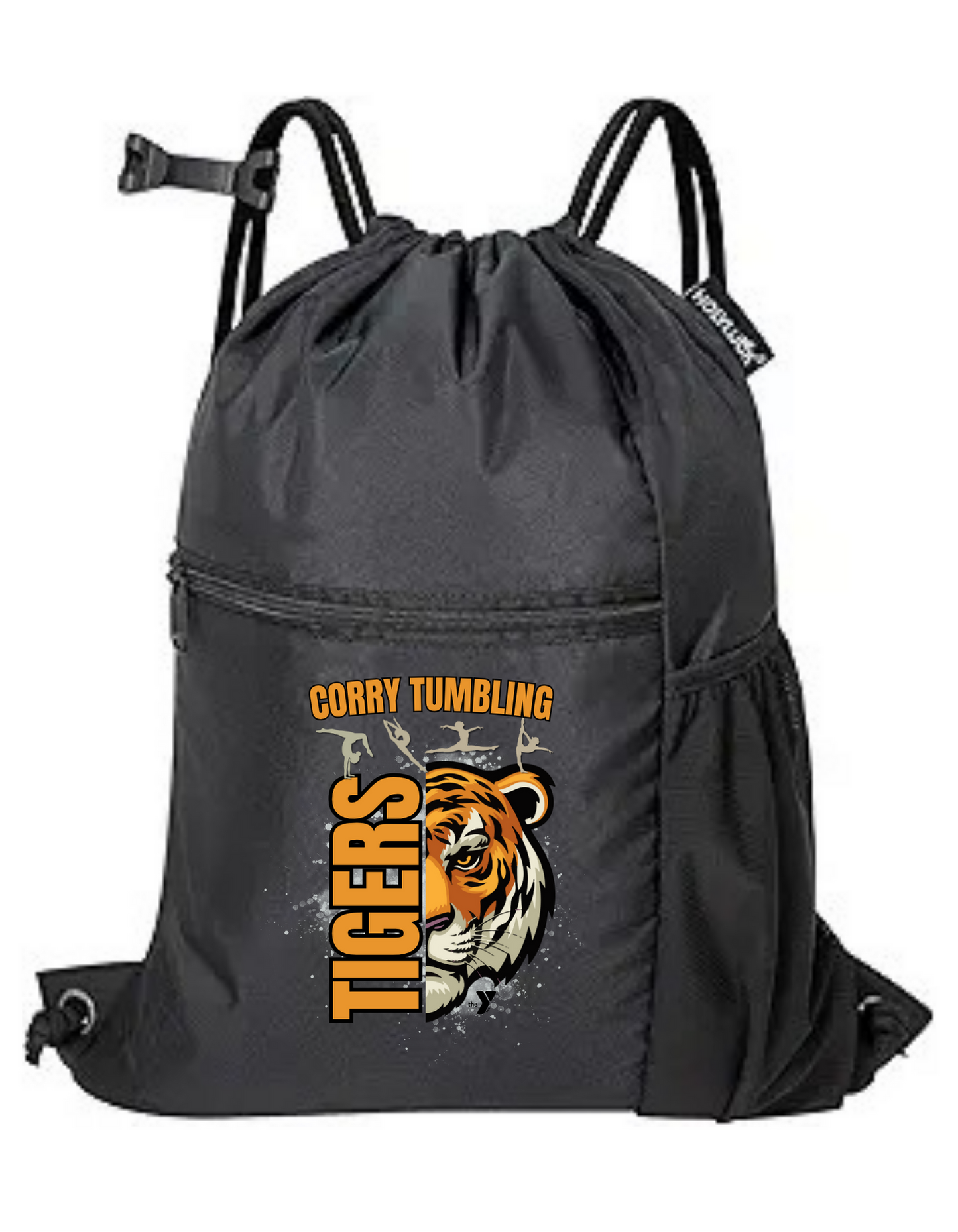 Tumbling Tigers Cinch Bag