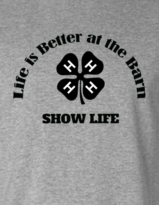 Life Is Better At the Barn Crewneck