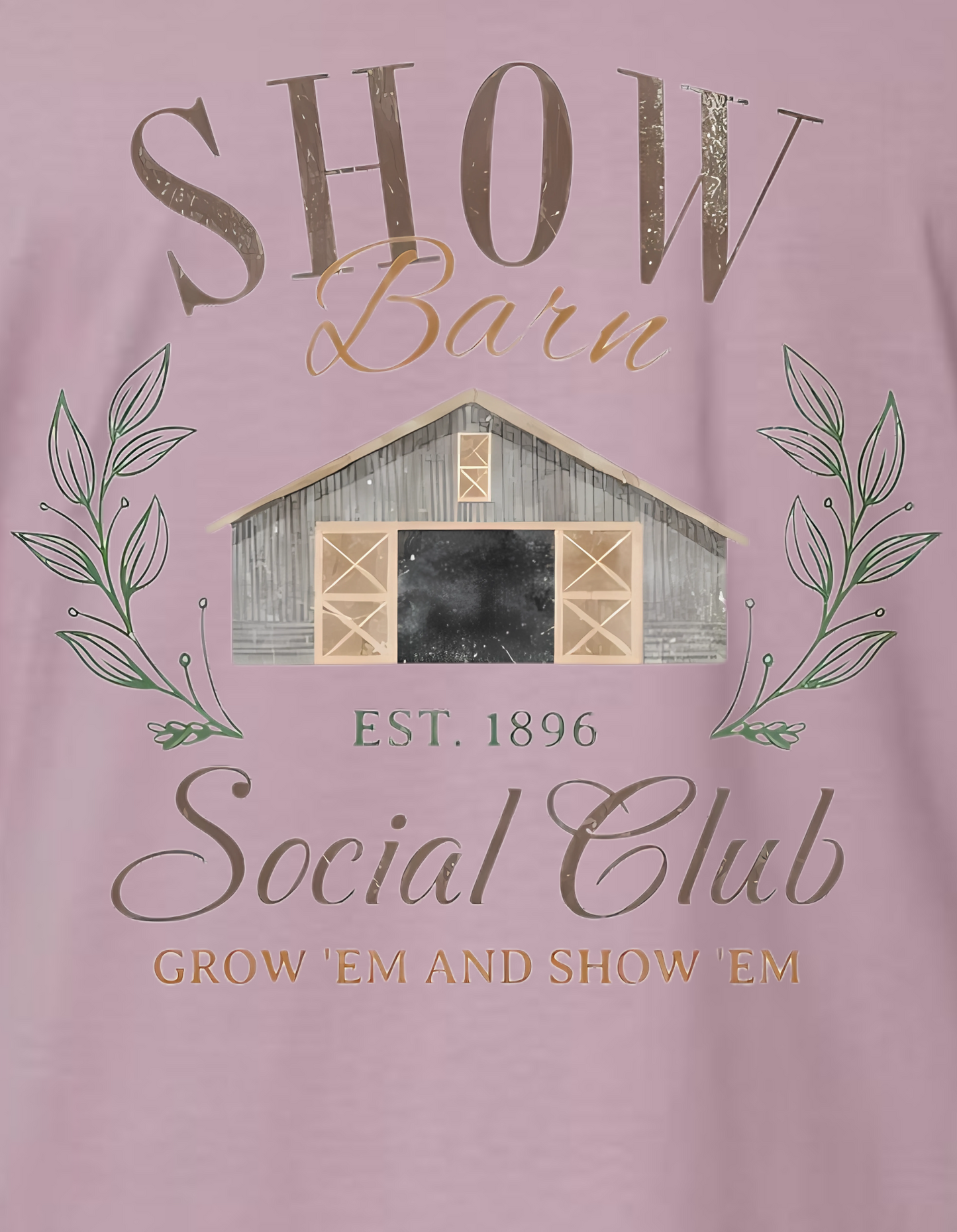 Show Barn Social Club Tee