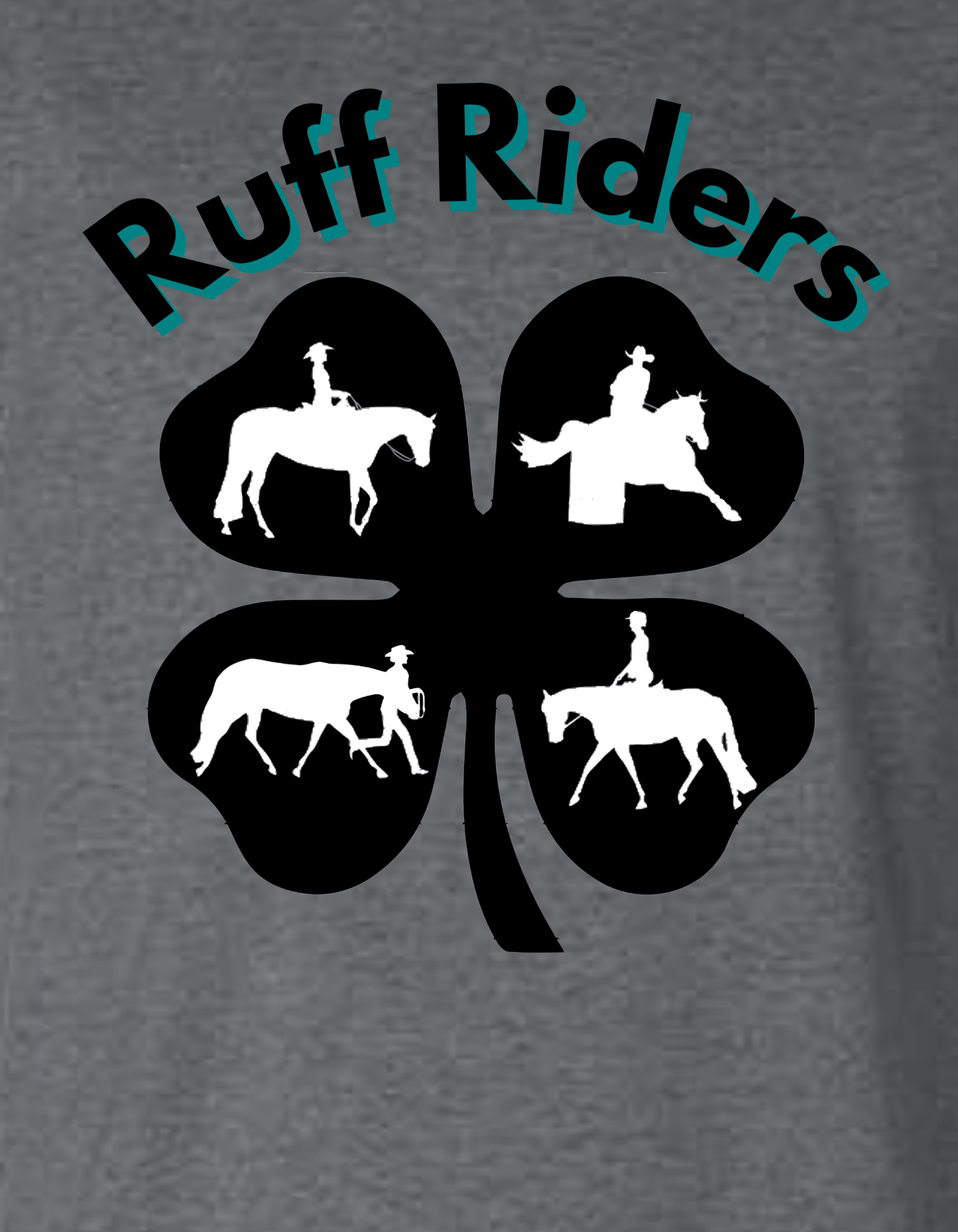 Horse Clover Hooded Sweatshirt