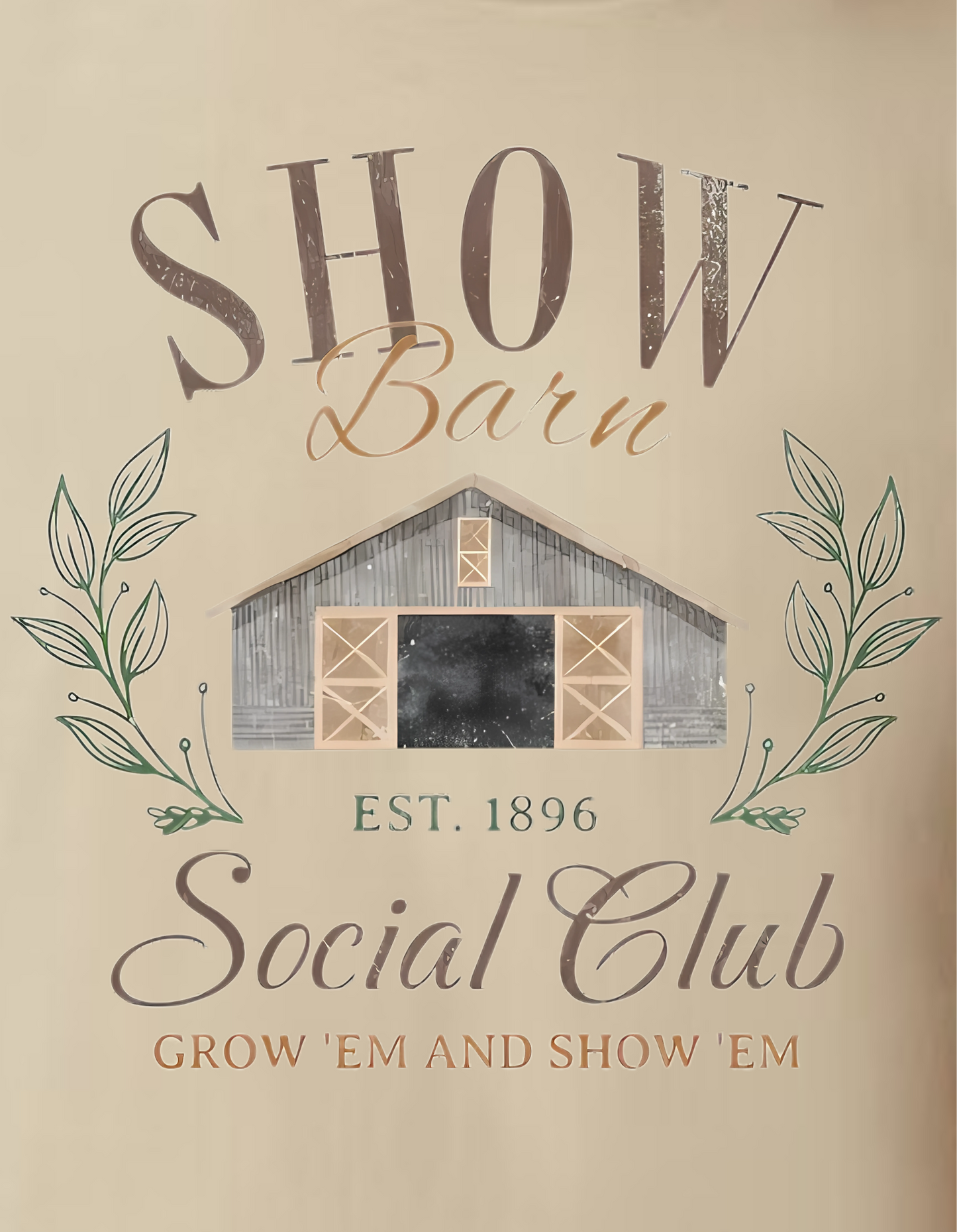 Show Barn Social Club Tee