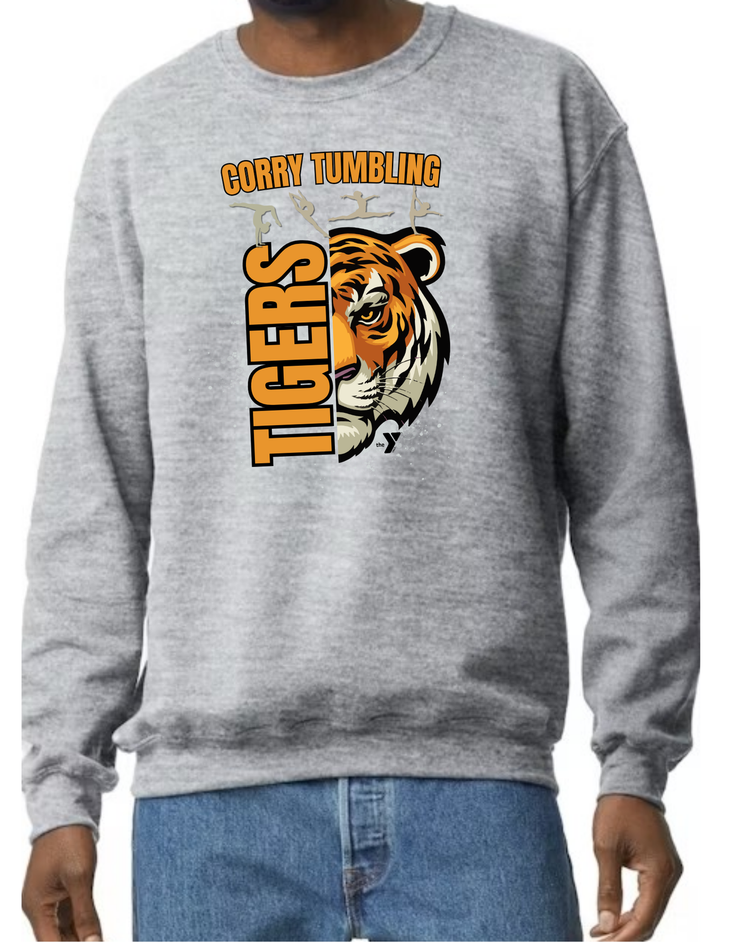 Tumbling Tigers Crewneck Sweatshirt