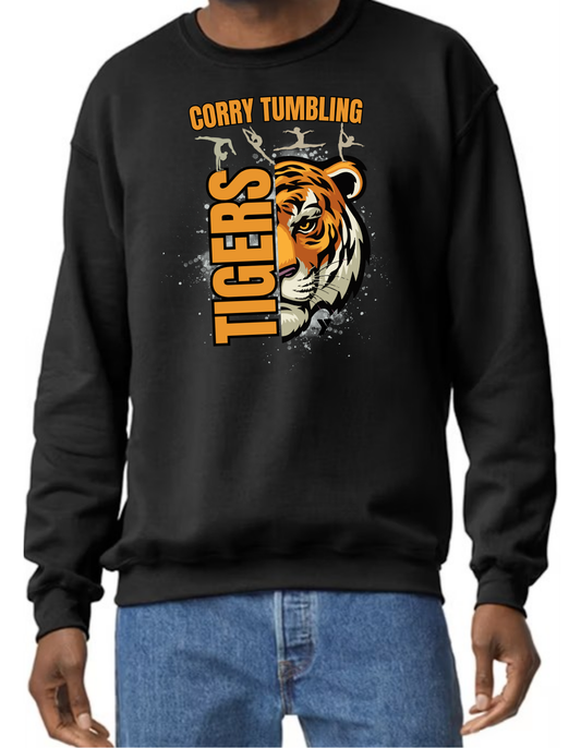 Tumbling Tigers Crewneck Sweatshirt