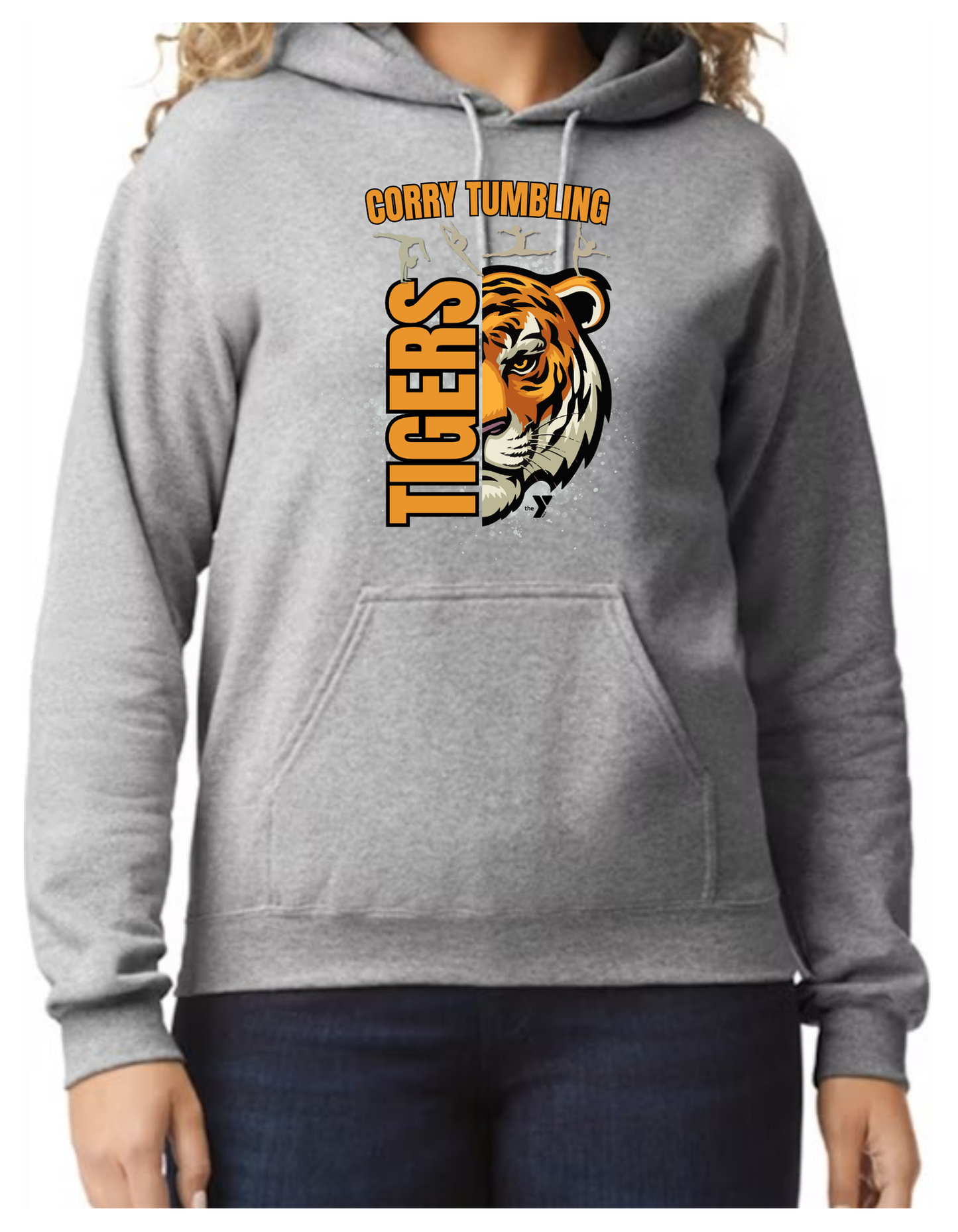 Tumbling Tigers Hooded Sweatshirt