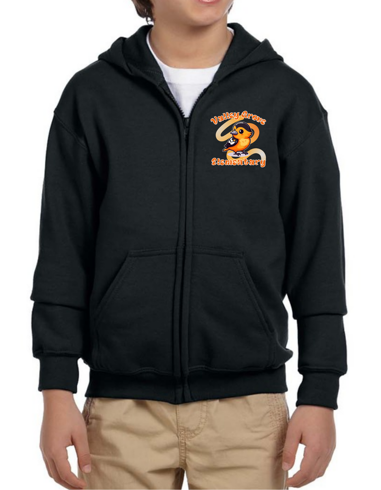 Valley Grove Spring Cotton Full Zip Hoodie